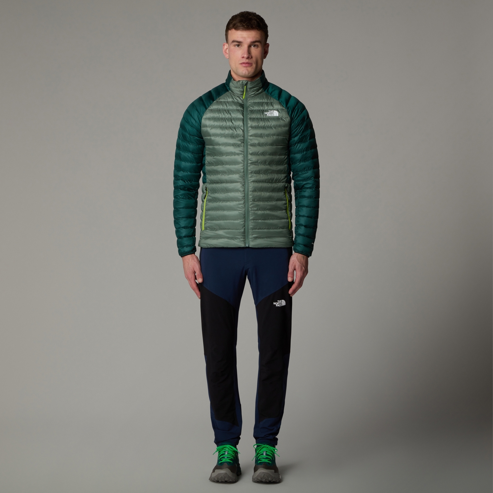 Spodnie trekkingowe męskie The North Face FELIK SLIM TAPERED niebieskie NF0A8AQ192A