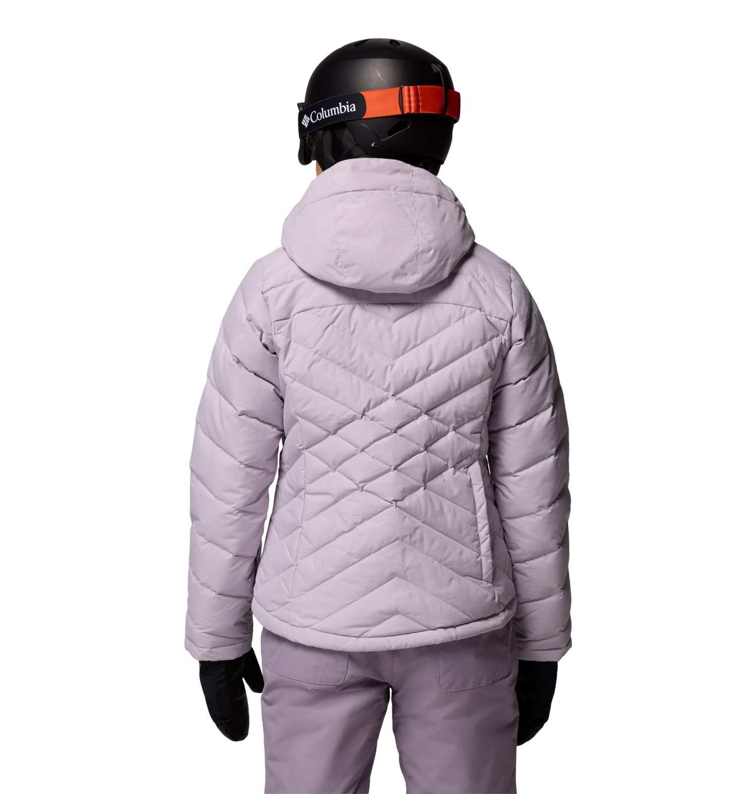 Kurtka narciarska damska Columbia LAY D DOWN V fioletowa 2133481551