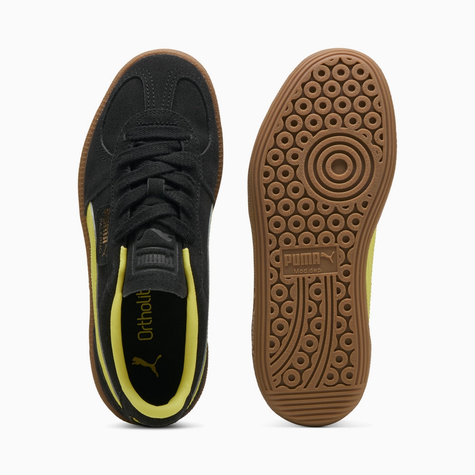 Buty sportowe dziecice Puma PALERMO JR czarne 39727125
