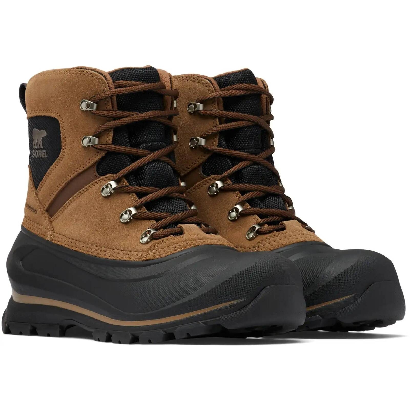 Buty zimowe mskie Sorel BUXTON LACE brzowe 1760181257