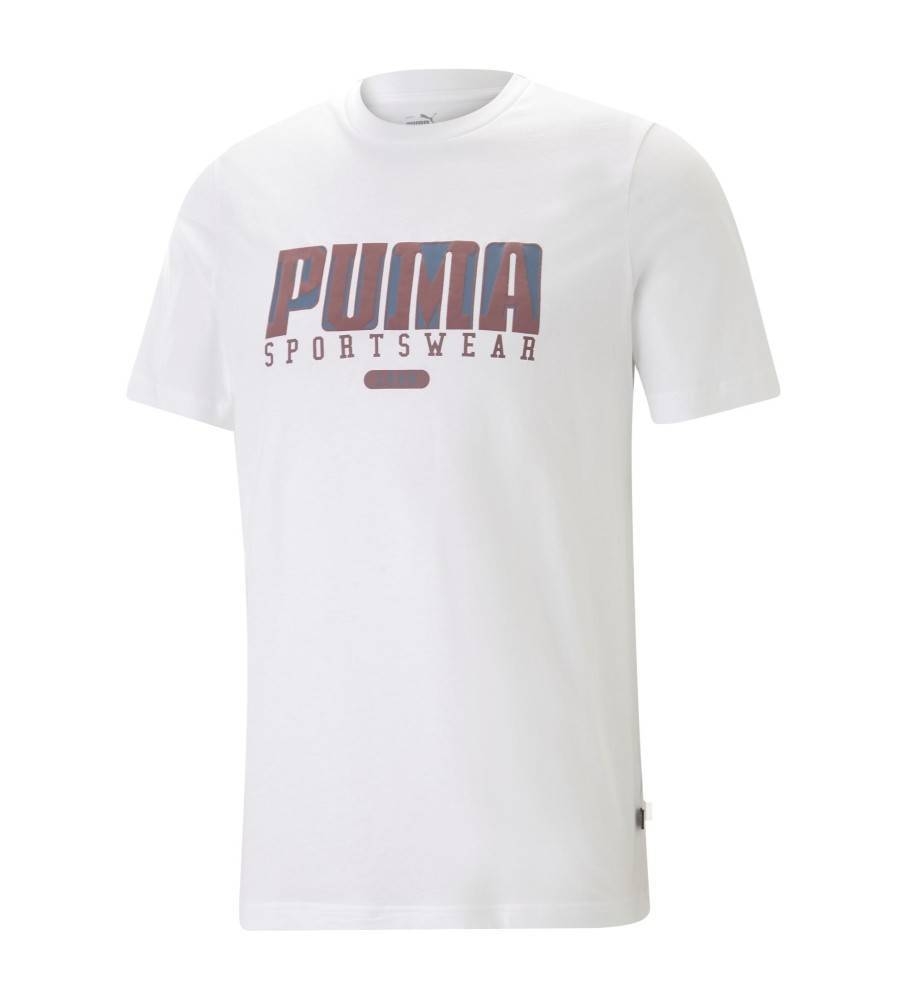 Koszulka mska Puma Graphics Retro biaa 67448602