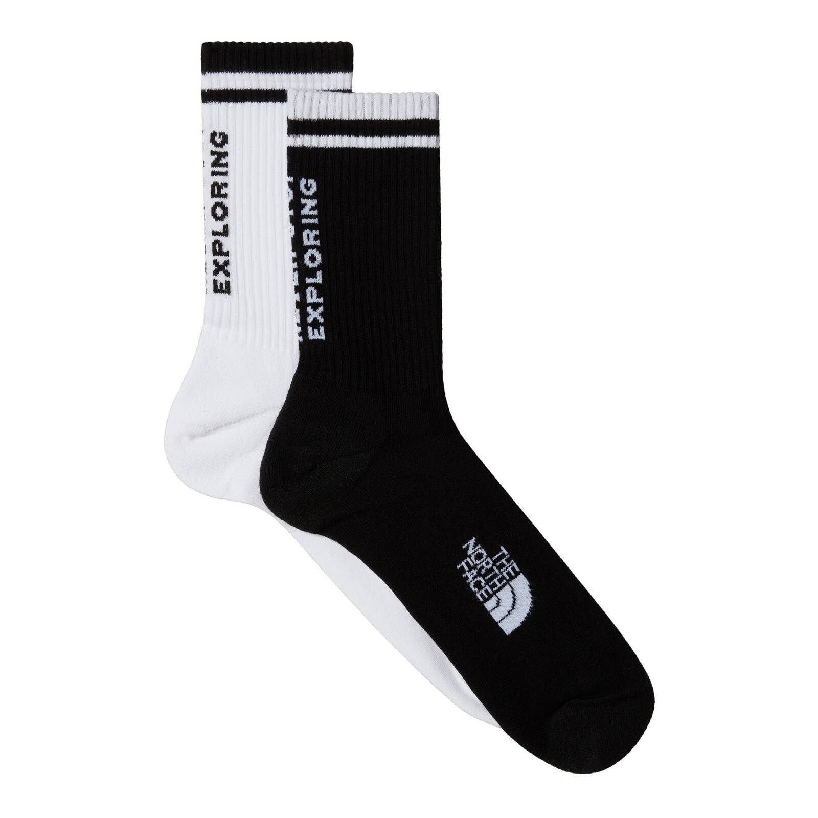 Skarpety unisex The North Face EVERYDAY CREW 2-PACK wielokolorowe NF0A8CMPKY4