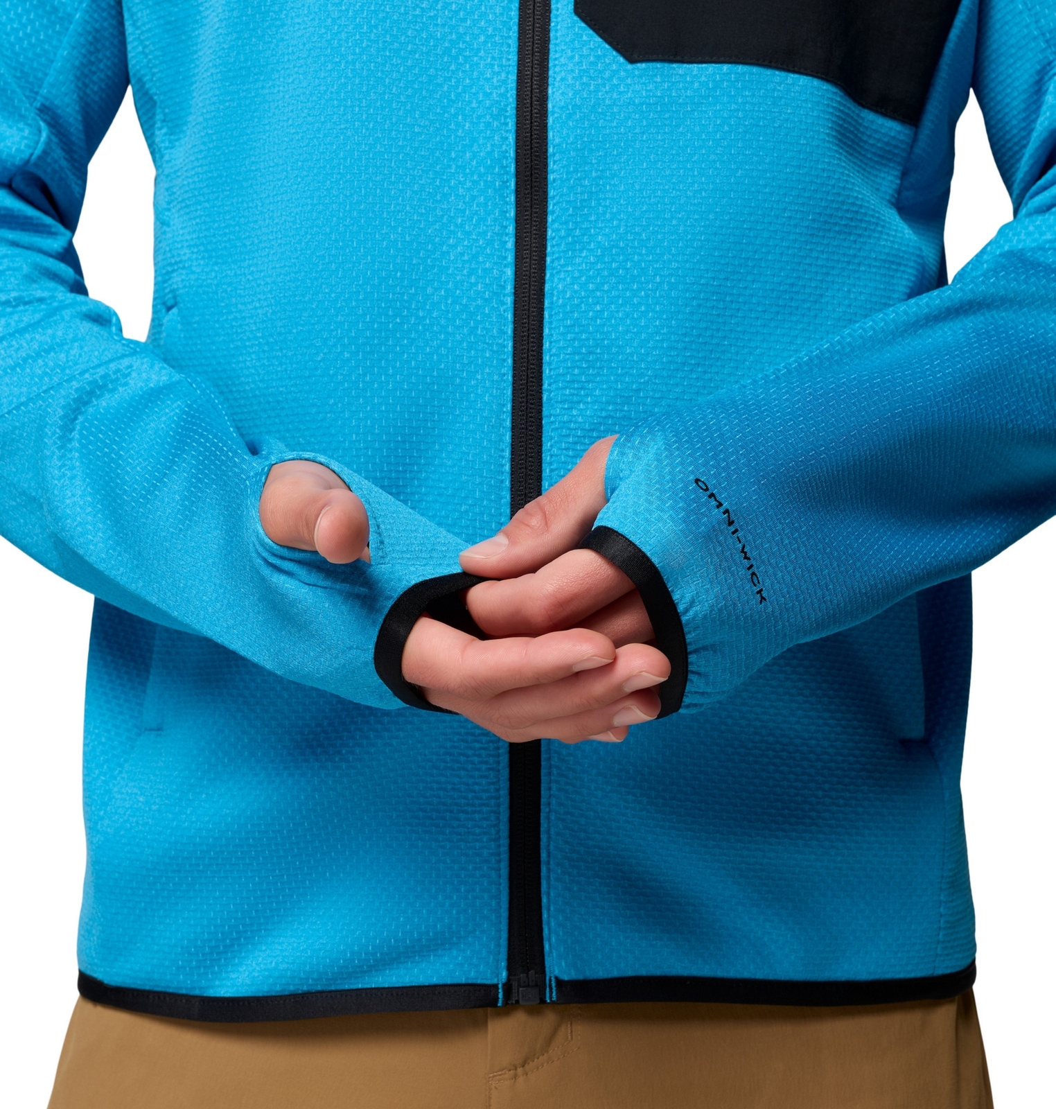 Bluza polarowa m�ska Columbia TRIPLE CANYON II niebieska 2094963491