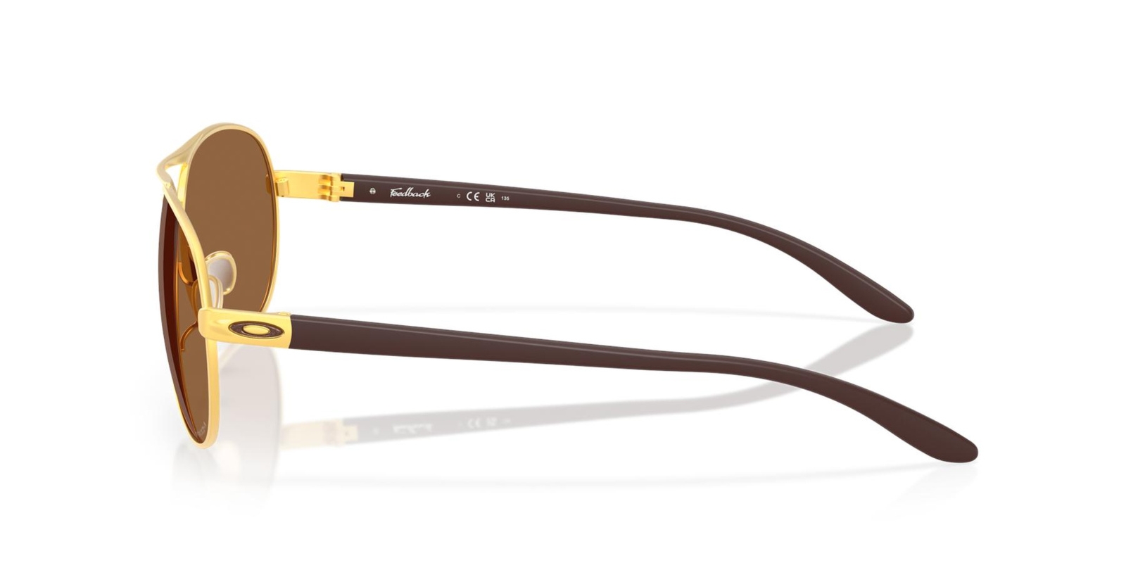 Okulary przeciws�oneczne unisex Oakley FEEDBACK br�zowe OO4079-51