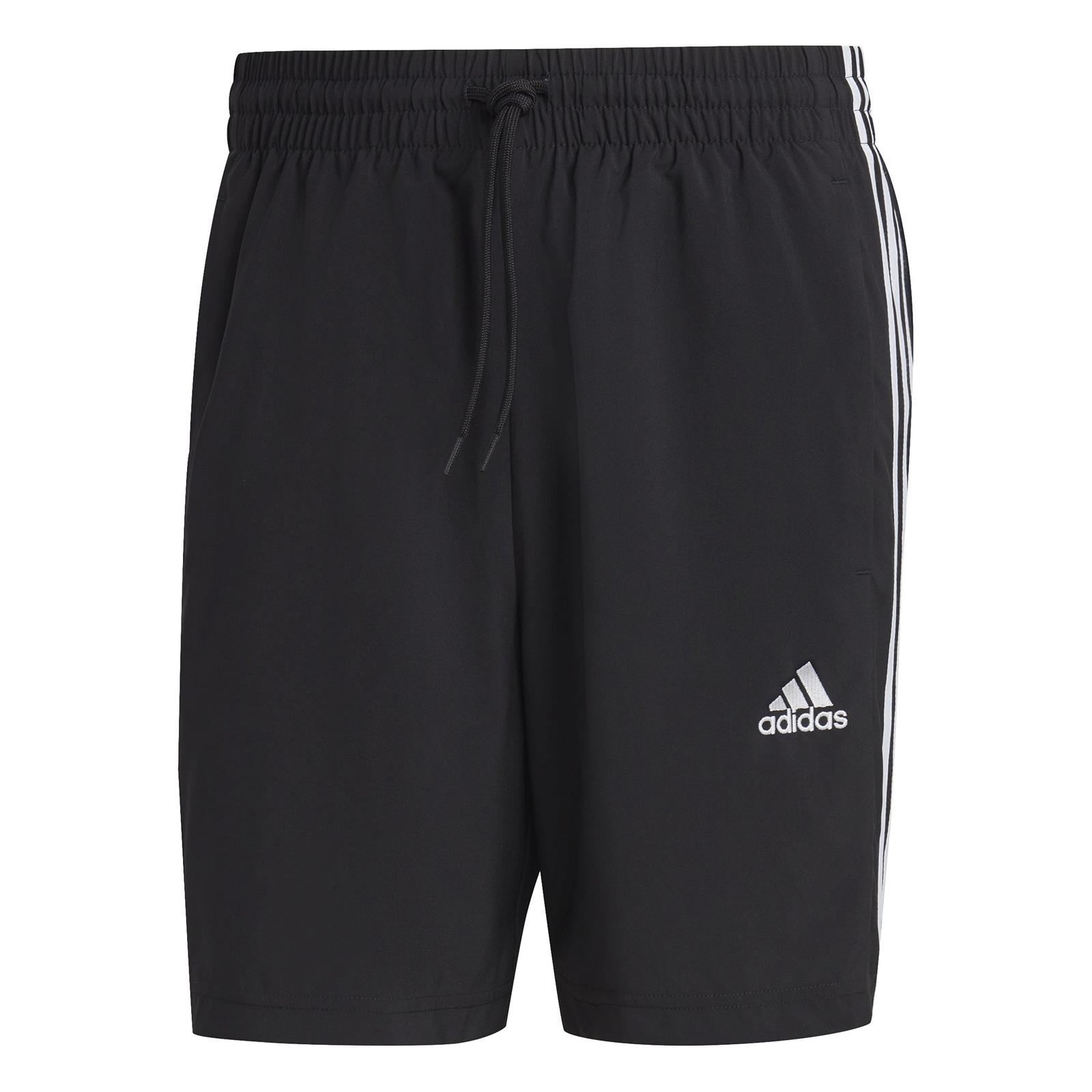 Szorty mskie adidas ESSENTIALS Chelsea 3-Stripes czarne IC1484