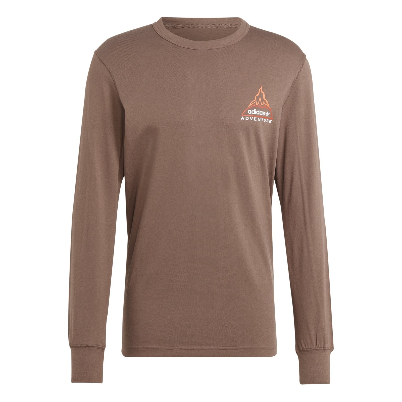 Longsleeve mski adidas ADVENTURE GRAPHIC brzowy IL5172