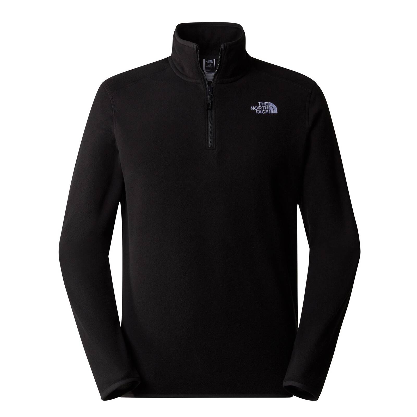 Polar mski The North Face 100 GLACIER 1/4 ZIP czarny NF0A855W4H0