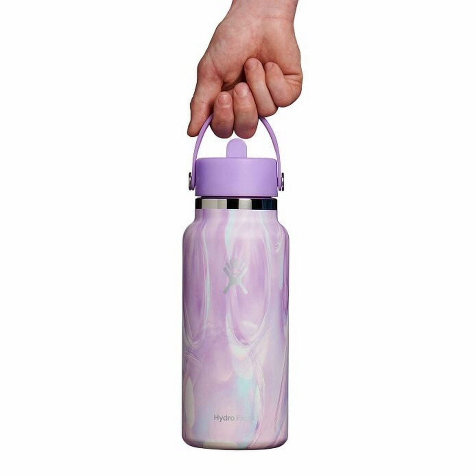 Butelka termiczna unisex Hydro Flask WIDE FLEX STRAW CAP 946 ML fioletowa LE-S25W32-C
