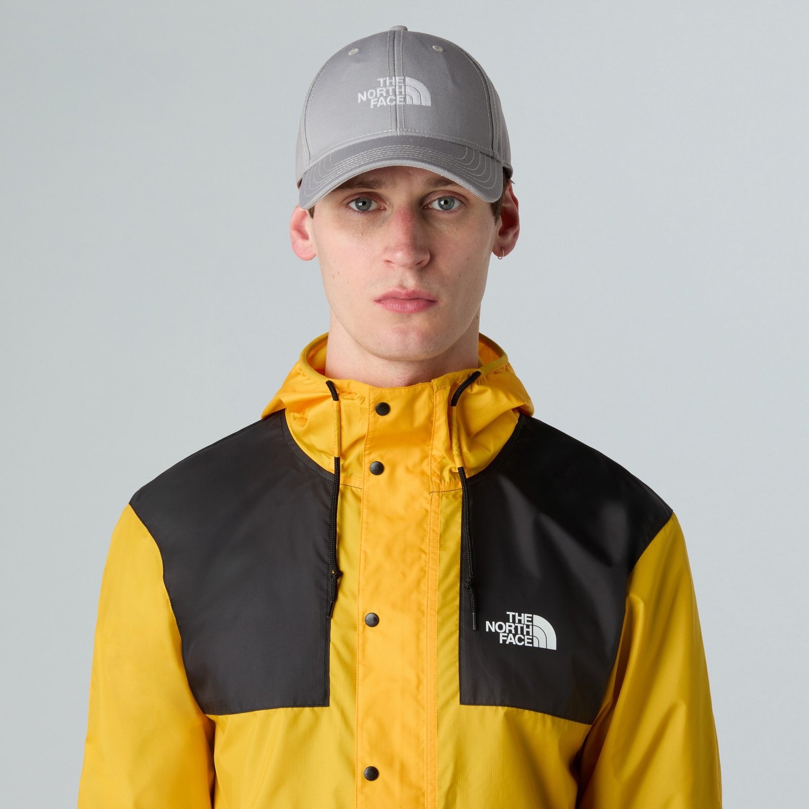 Czapka z daszkiem unisex The North Face RECYCLED 66 CLASSIC szara NF0A4VSVA91