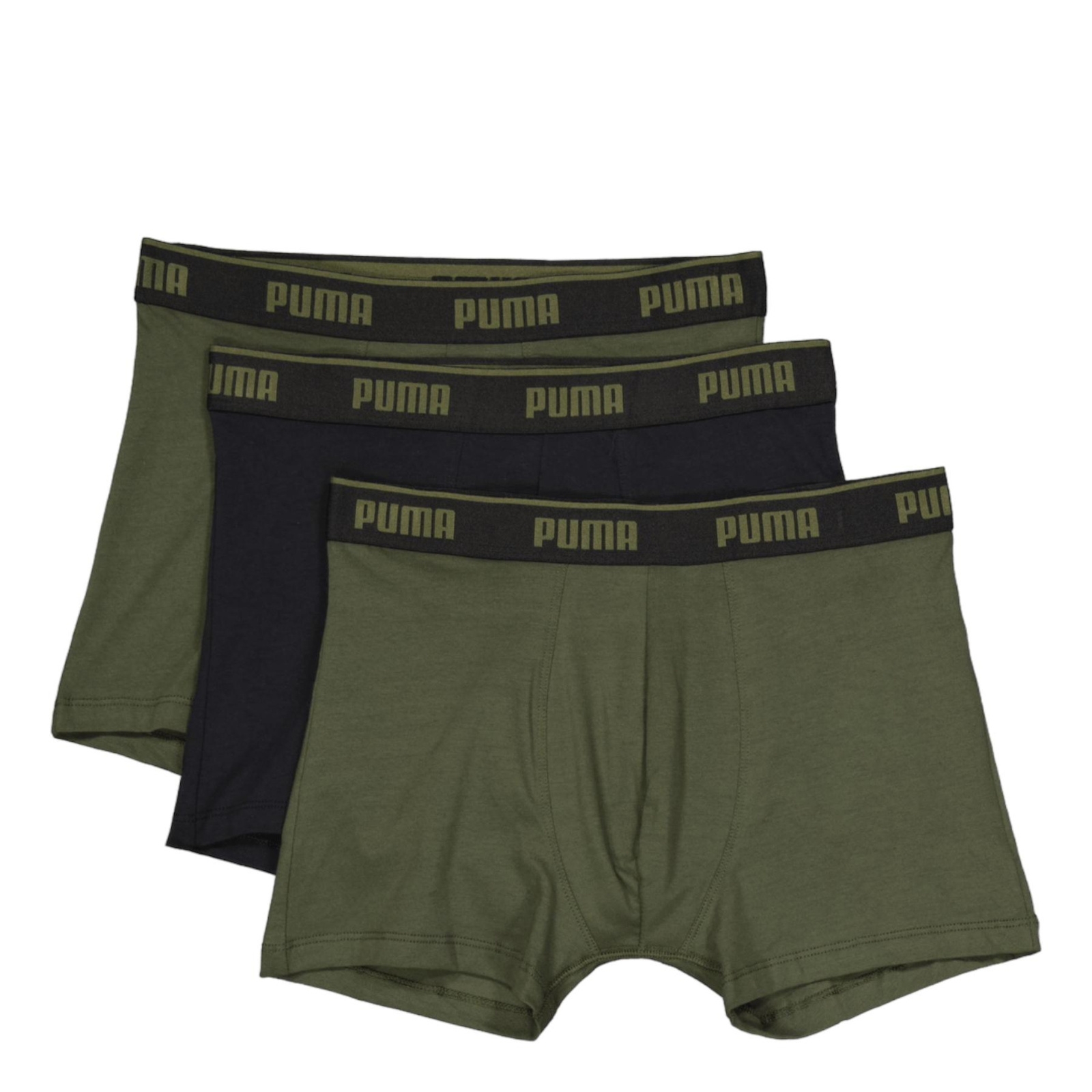 Bokserki m�skie Puma BOXERS 3-PACK zielone 94713002