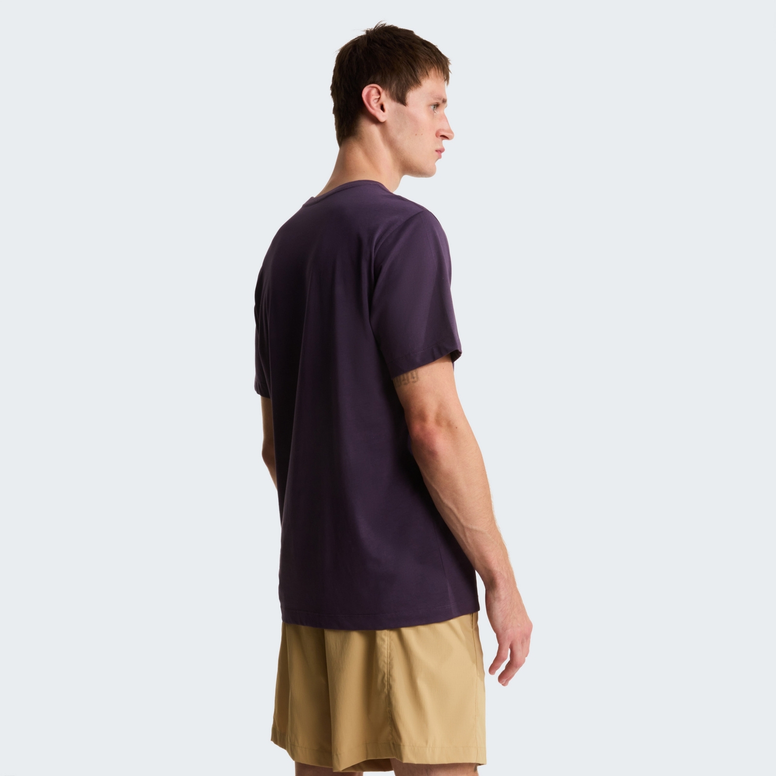 Koszulka m�ska The North Face EVOLUTION SIMPLE DOME REGULAR fioletowa NF0A8CZ2G5O