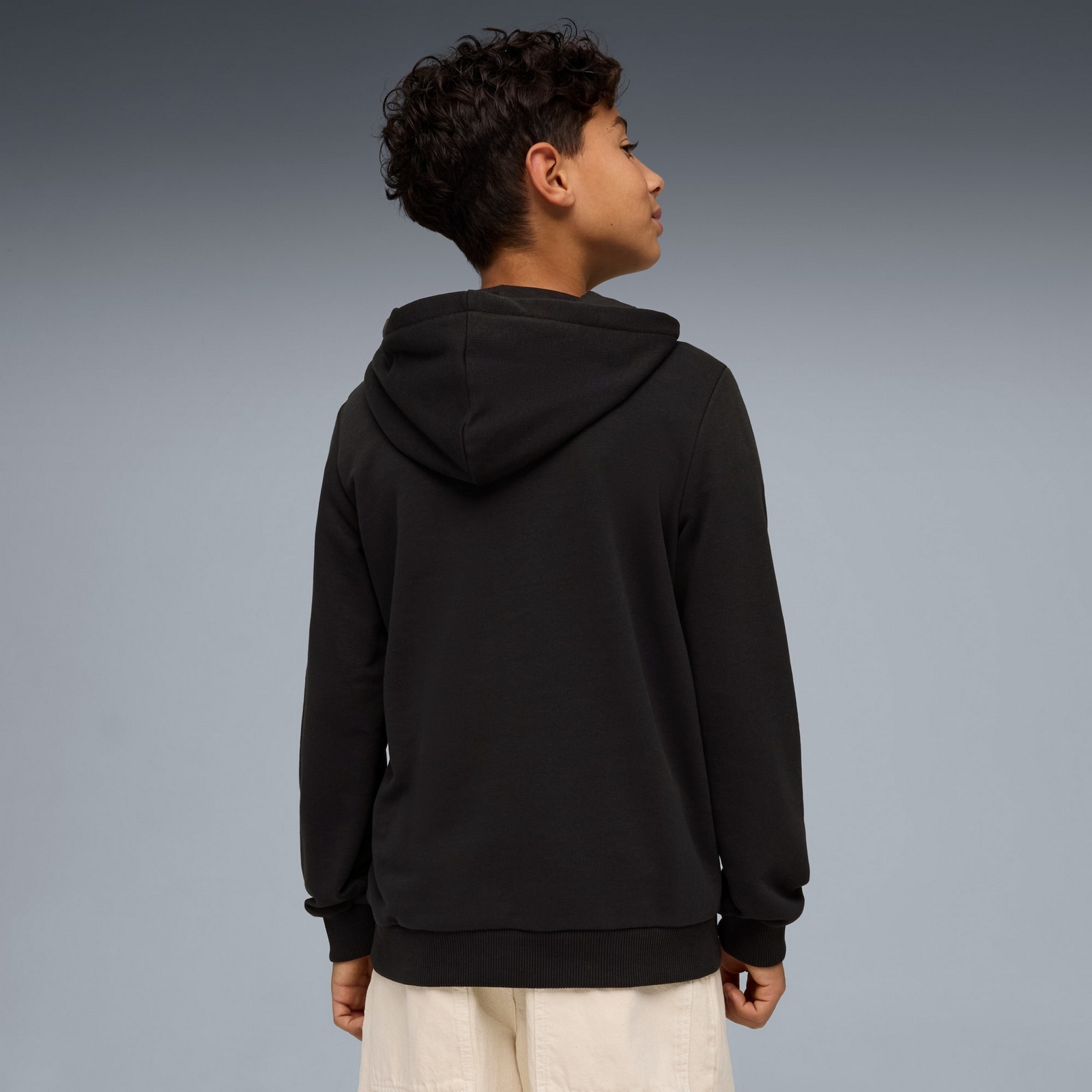 Bluza z kapturem chłopięca Puma ACM FTBCULTURE JR czarna 78472505