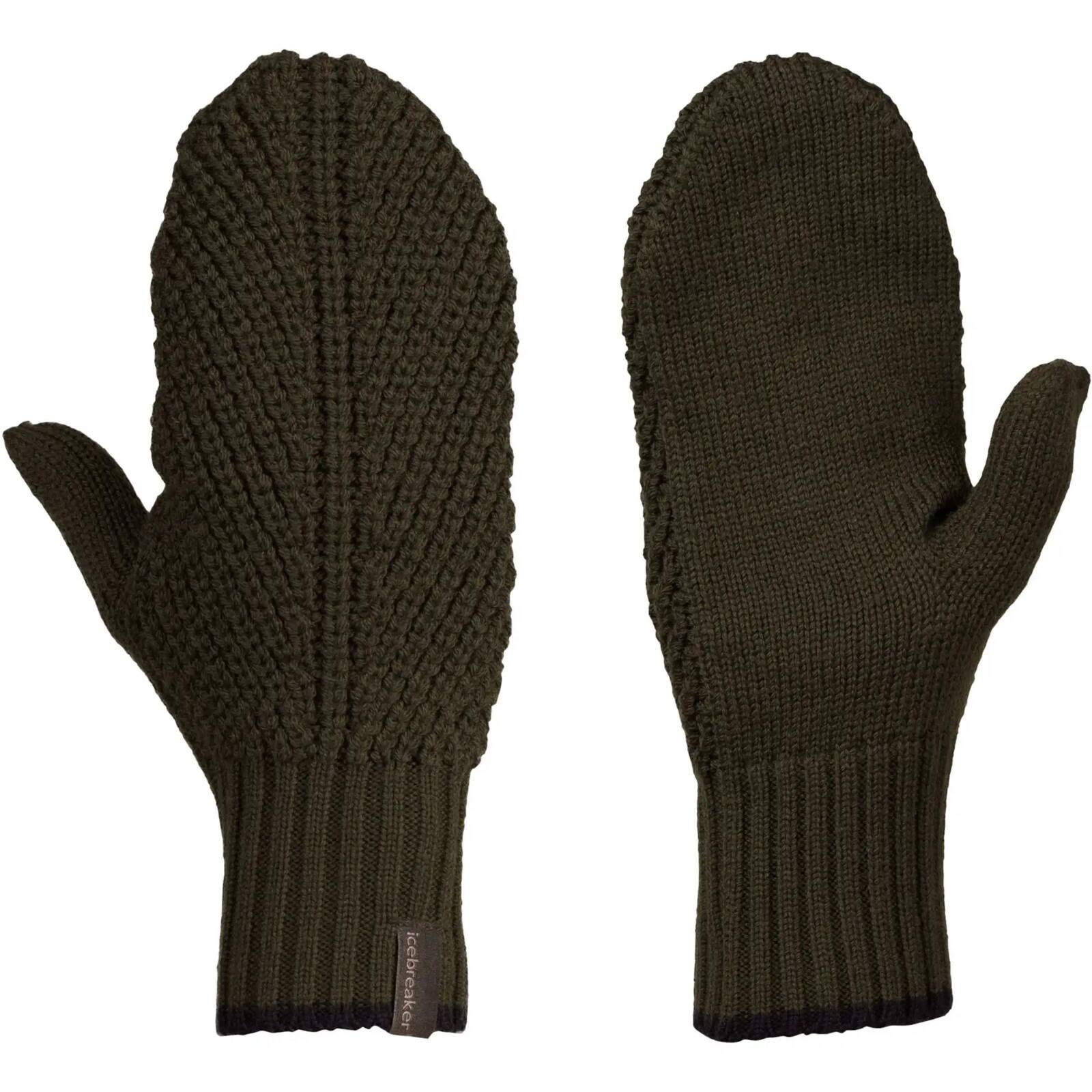 Rkawiczki zimowe unisex Icebreaker WAYPOINT MITTENS zielone IB104830244