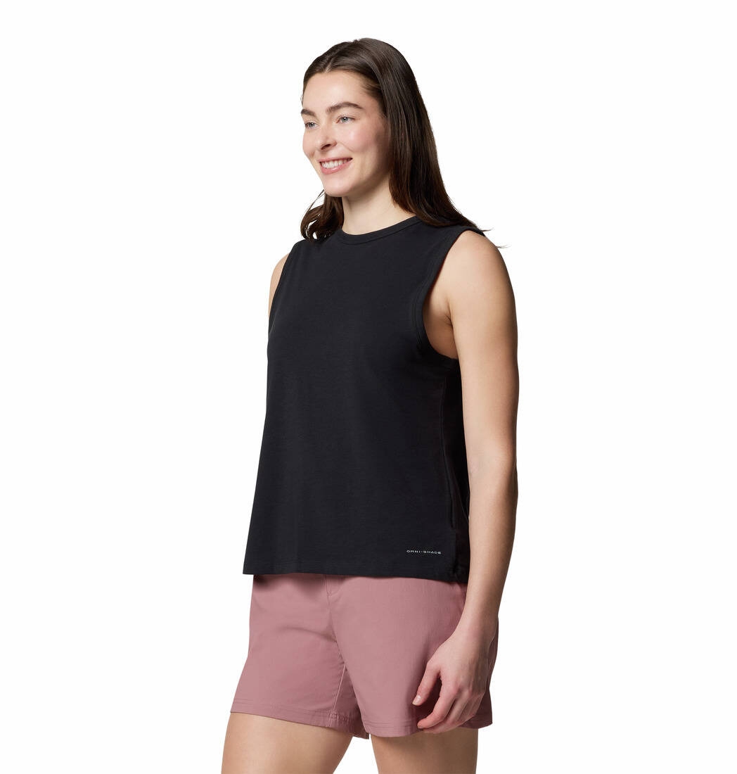 Tank top treningowy damski Columbia SUN TREK II czarny 2119693010