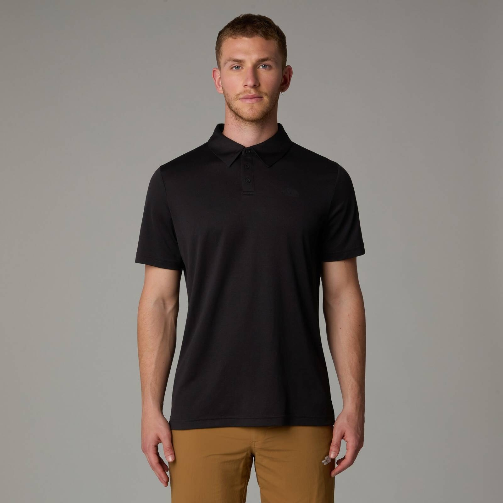 Koszulka polo męska The North Face TANKEN czarna NF0A2WAZJK3