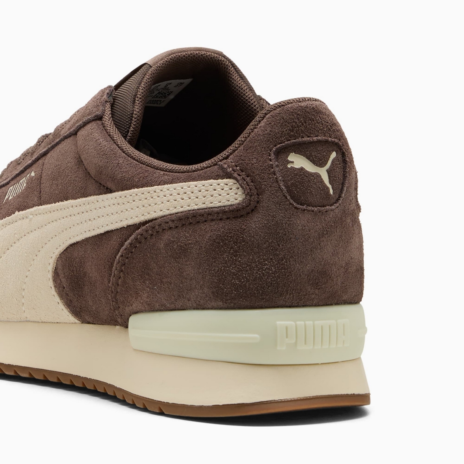Buty sportowe męskie Puma R78 WIND SD FLAT brązowe 40266005