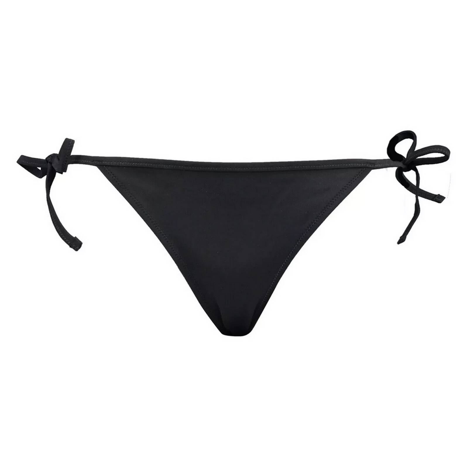 D od bikini damski Puma SWIM SIDE TIE czarny 90769105