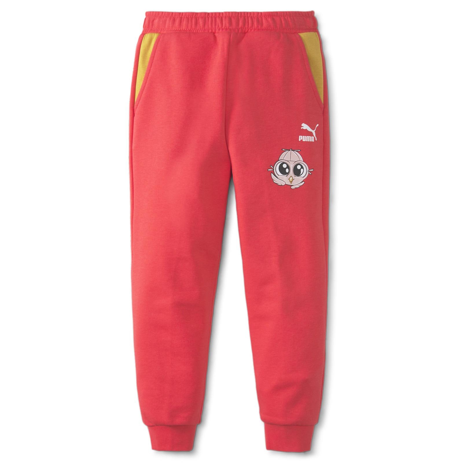 Spodnie dresowe dziewczce Puma LIL rowe 53179635