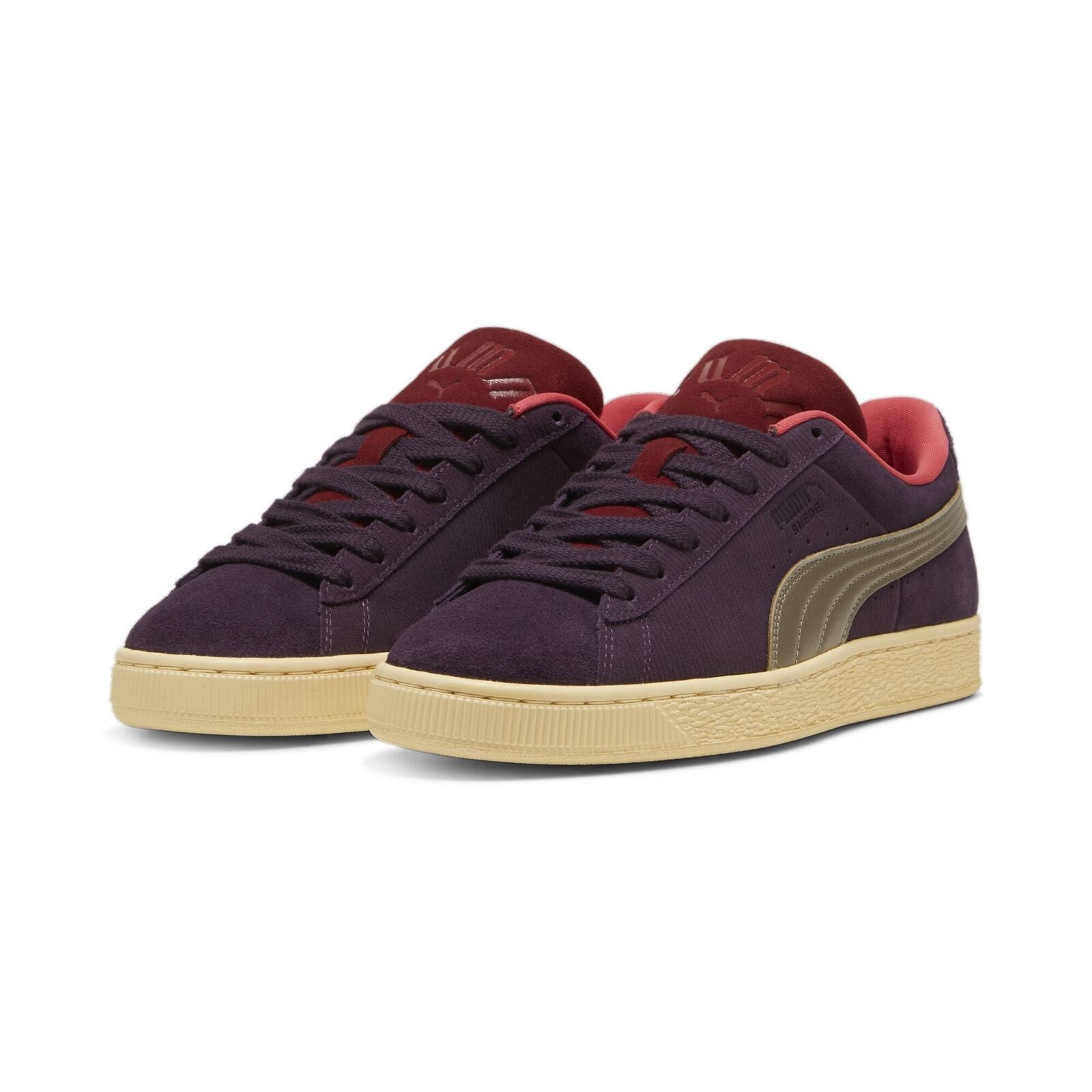 Buty sportowe mskie Puma SUEDE PLAY PARIS fioletowe 39819001