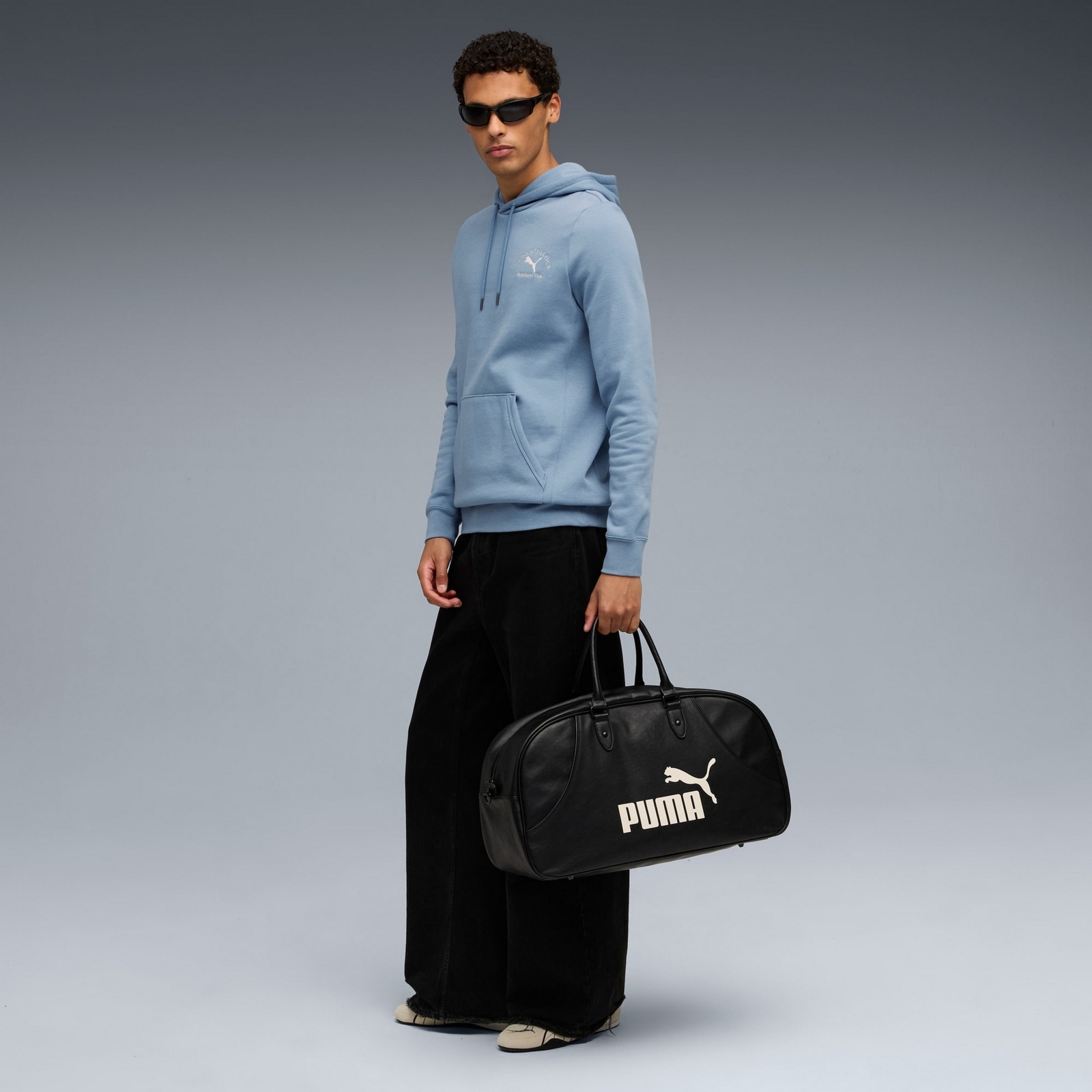 Bluza z kapturem m�ska Puma CLASS GRAPHIC FL niebieska 68822134