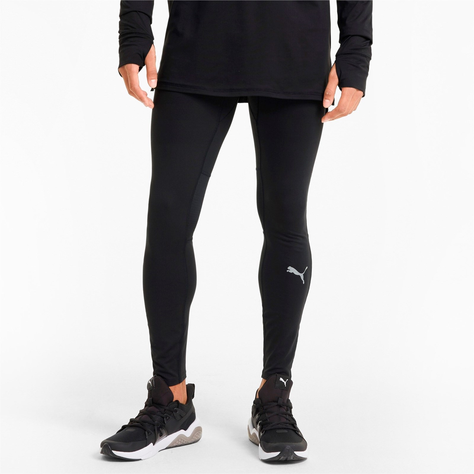 Legginsy mskie Puma RUN FAVORITE czarne 52021801