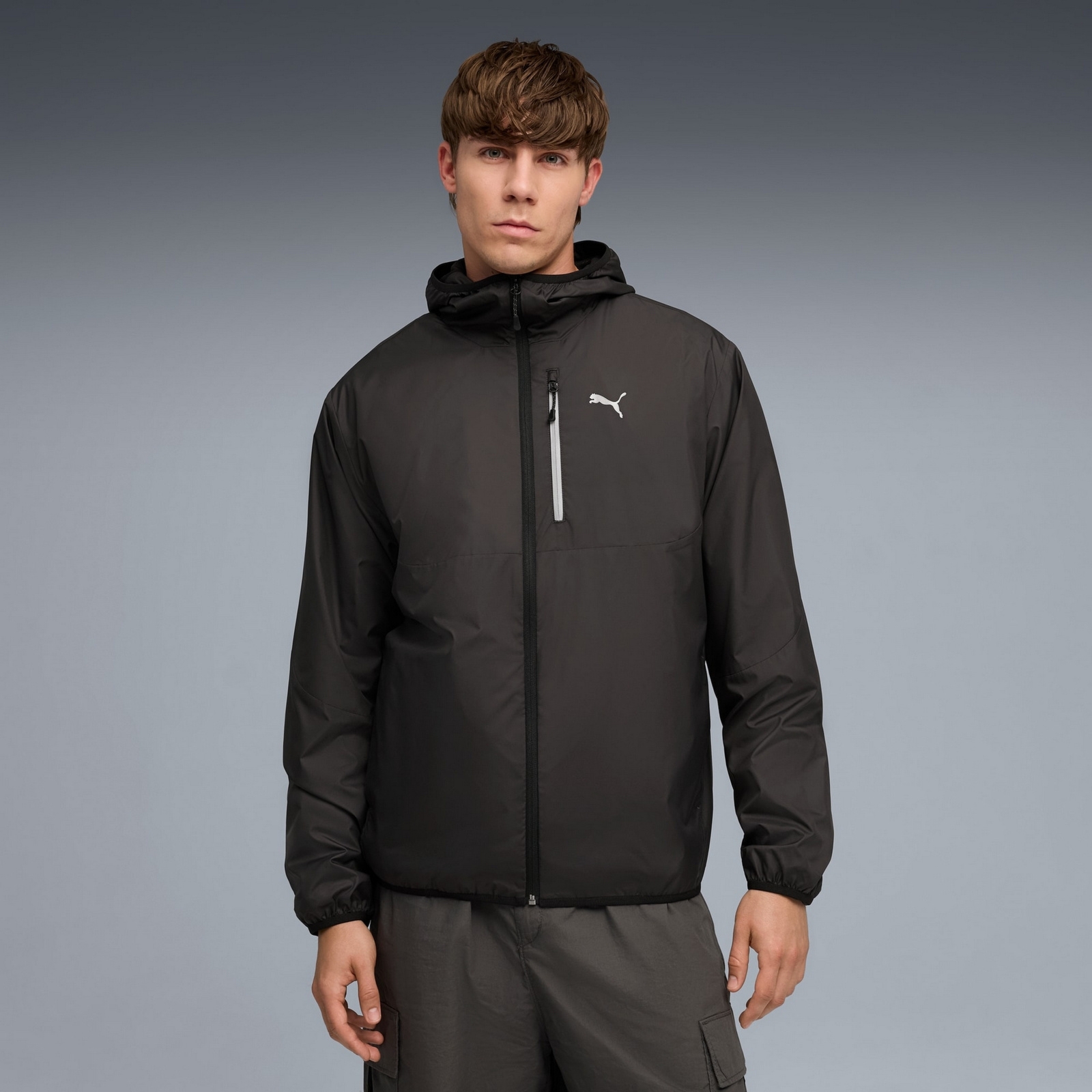 Kurtka wiatr�wka m�ska Puma PUMATECH WINDBREAKER czarna 69215701