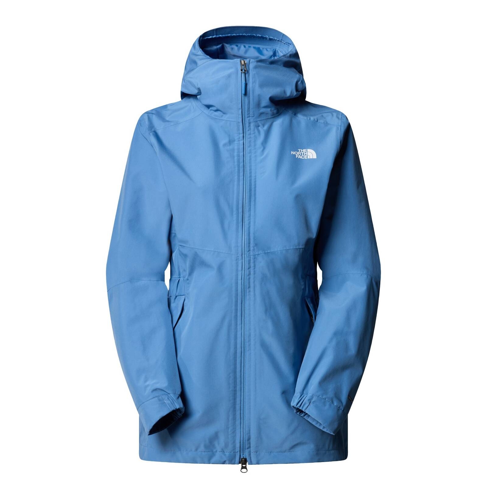 Kurtka z kapturem damska The North Face HIKESTELLER PARKA SHELL niebieska NF0A3BVIPOD