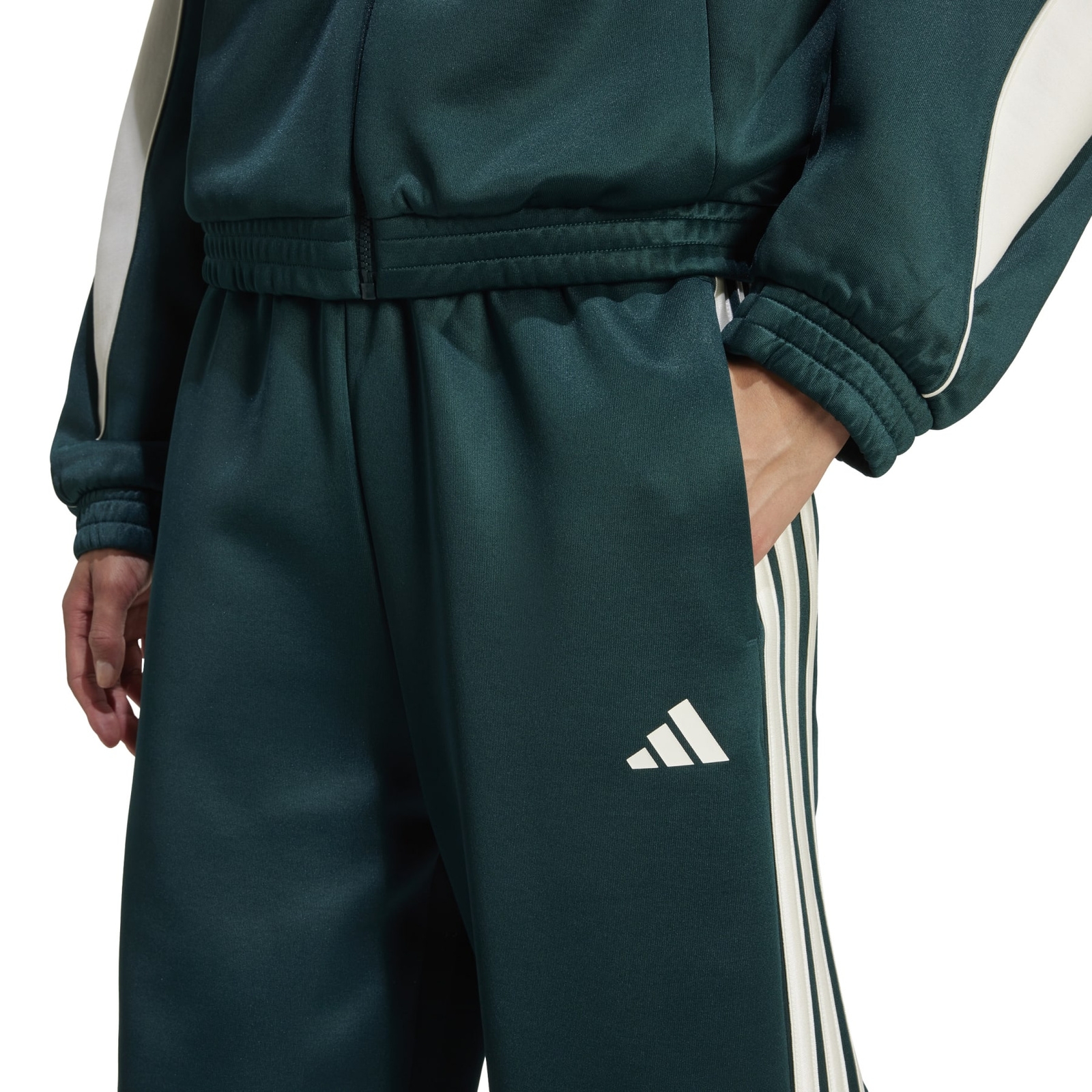 Spodnie dresowe damskie adidas STADIUM zielone JW0529