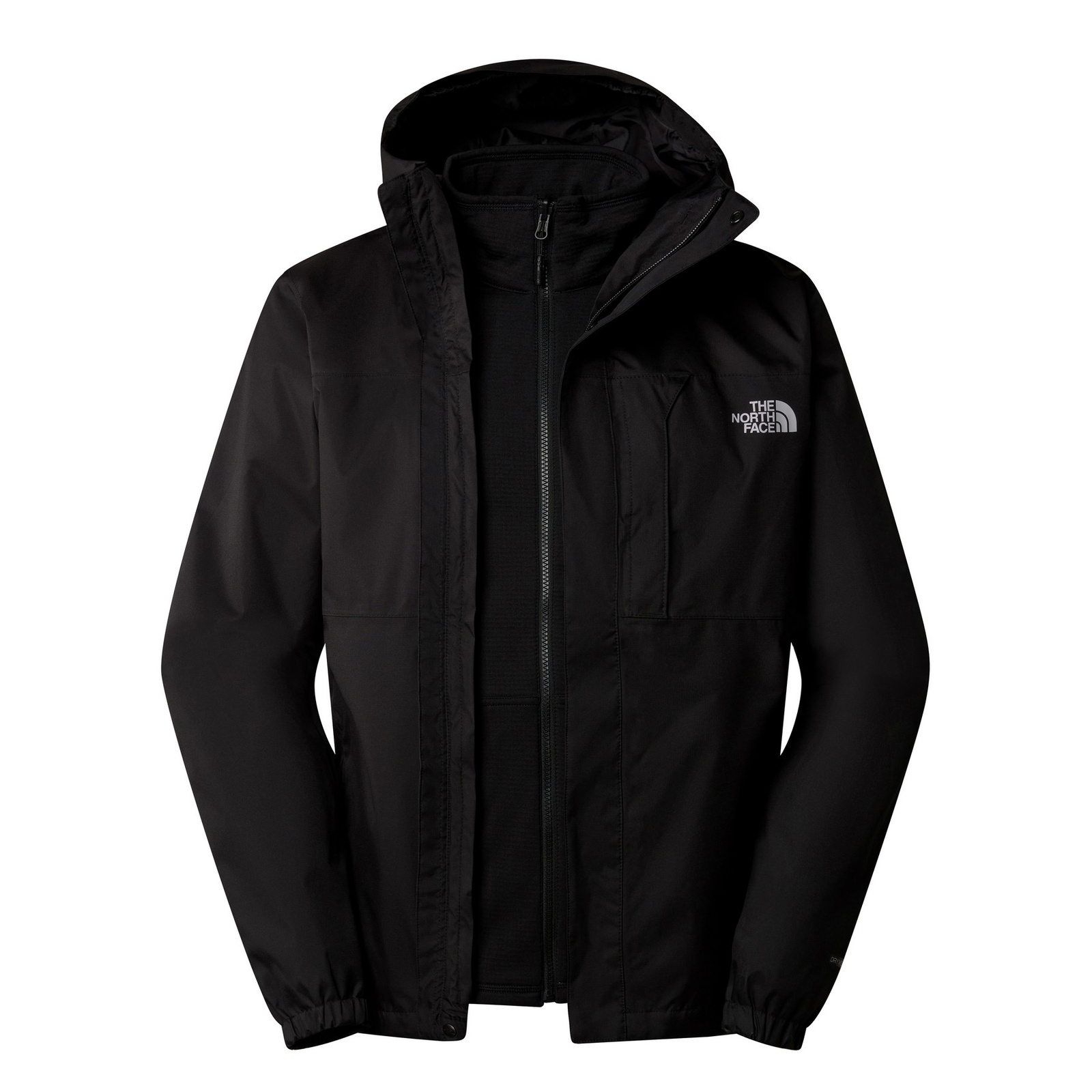 Kurtka wodoodporna mska The North Face QUEST TRICLIMATE czarna NF0A3YFH4H0