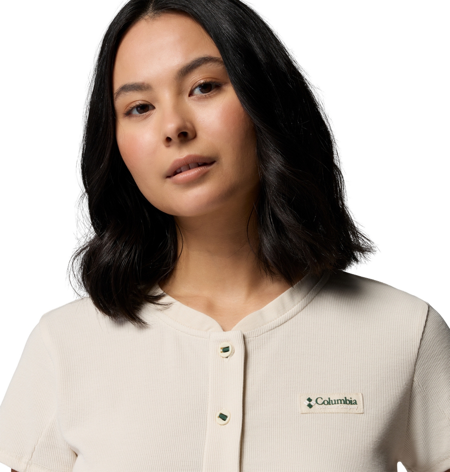 Koszulka damska Columbia ACKER ROCK KNIT be�owa 2157051191