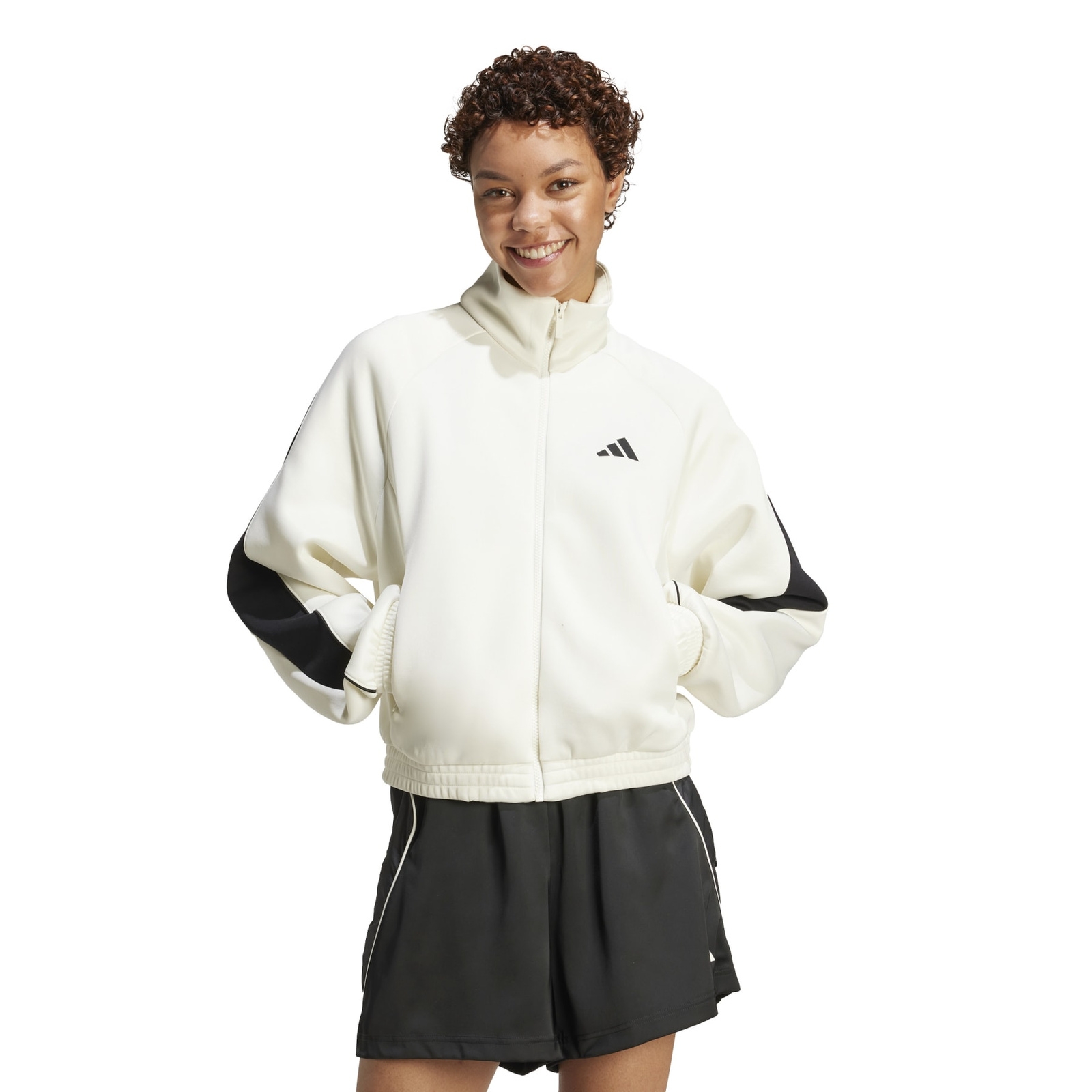 Bluza dresowa damska adidas STADIUM beowa JW0519