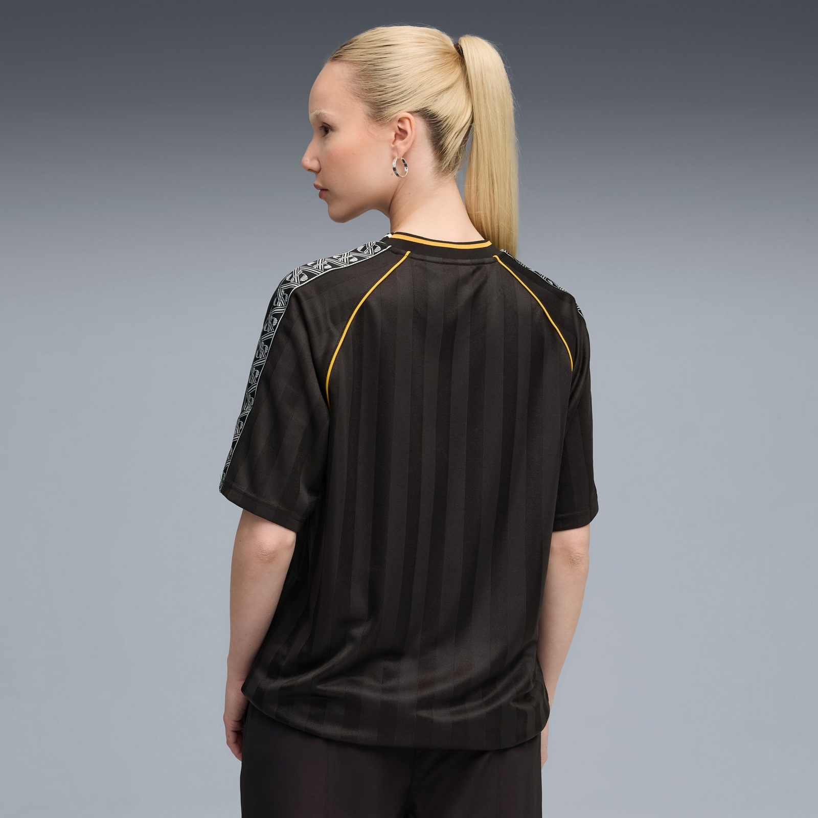 Koszulka męska Puma KING RELAXED FOOTBALL JERSEY czarna 63256301