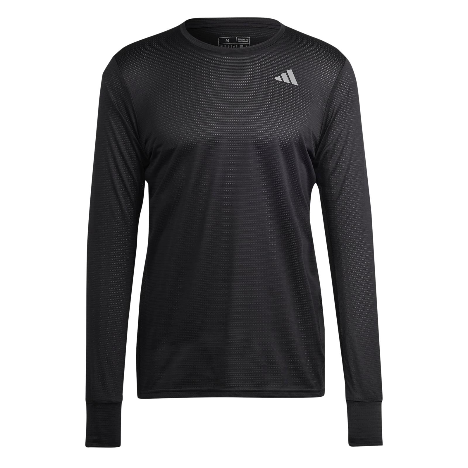 Longsleeve mski adidas Own the Run czarny HM8436