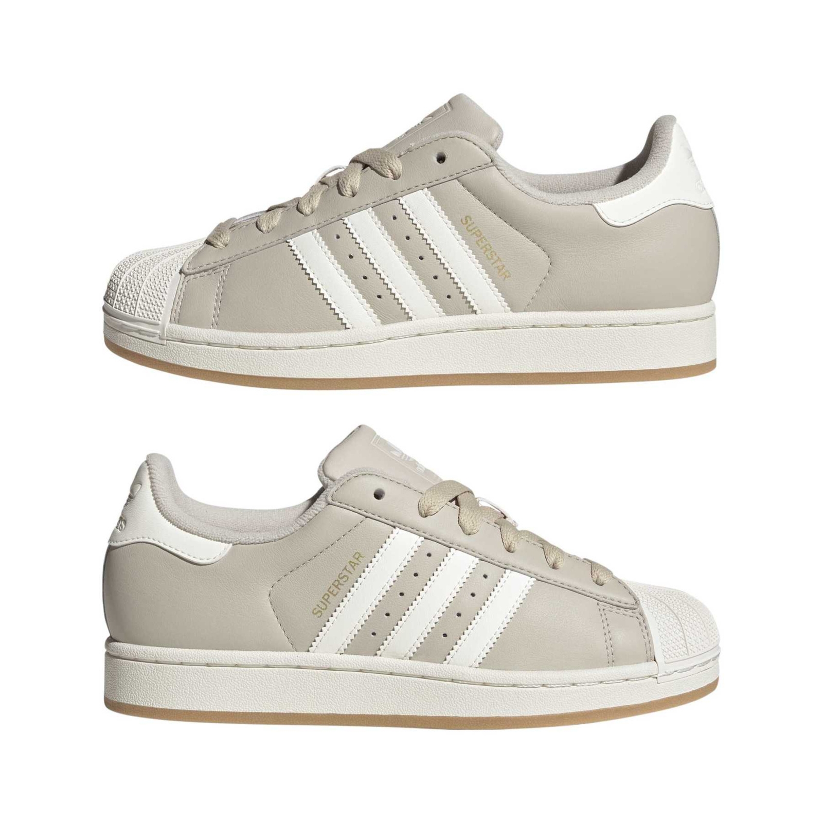 Buty sportowe damskie adidas SUPERSTAR II be�owe IH4145