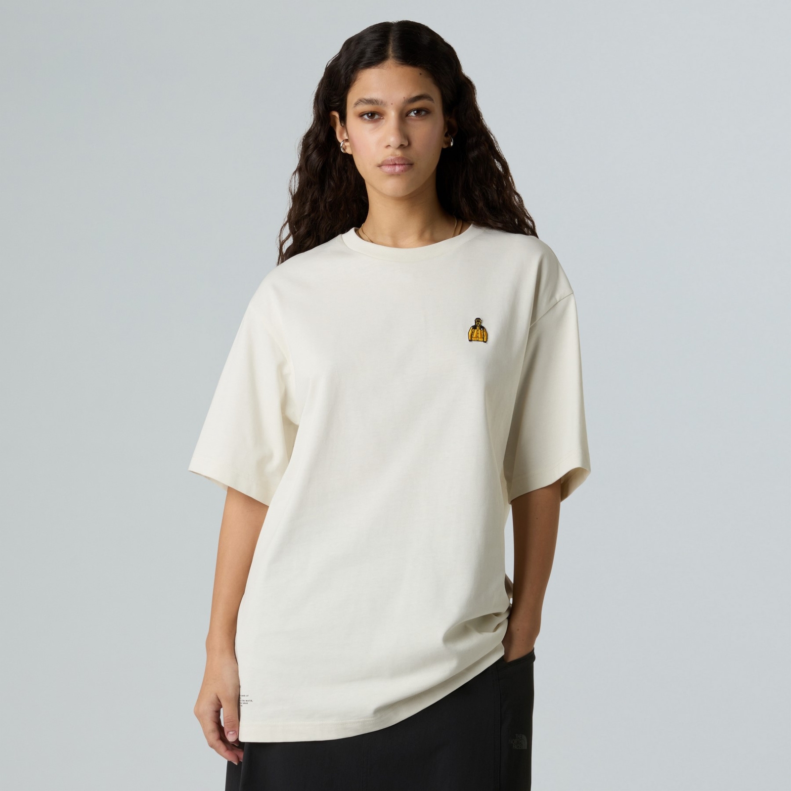 Koszulka unisex The North Face ICON MOUNTAIN RELAXED be�owa NF0A8EU7QLI