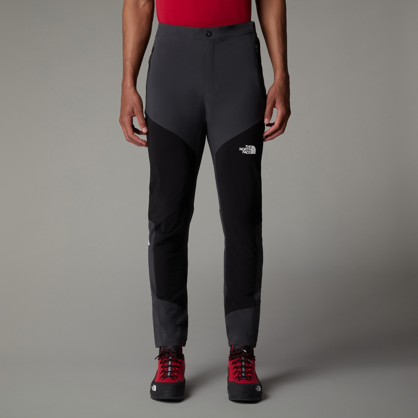 Spodnie trekkingowe męskie The North Face FELIK SLIM TAPERED szare NF0A8AQ1MN8