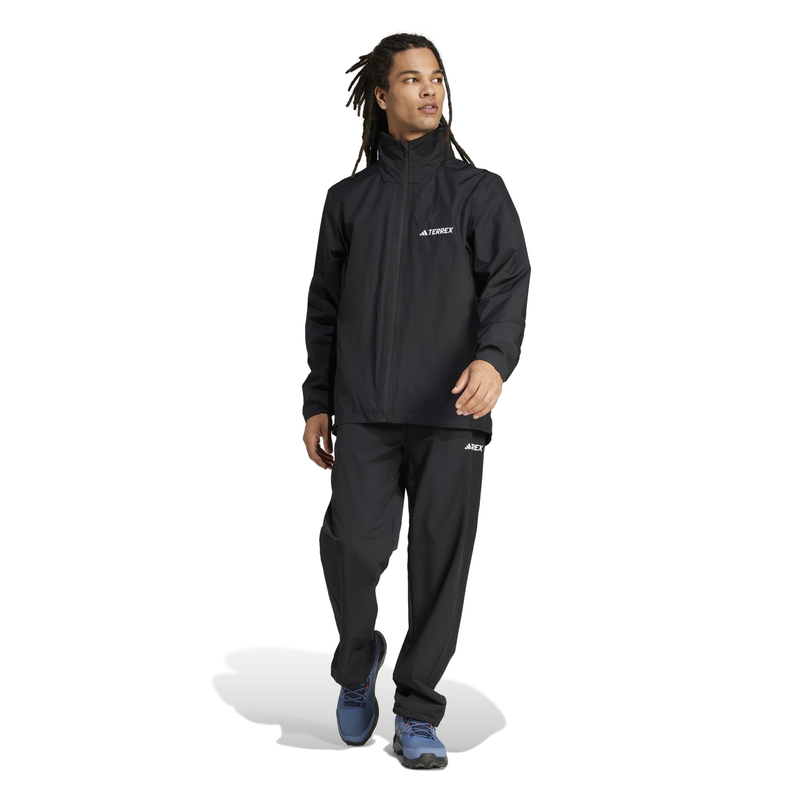Kurtka wodoodporna mska adidas MULTI ESSENTIALS czarna JM8692