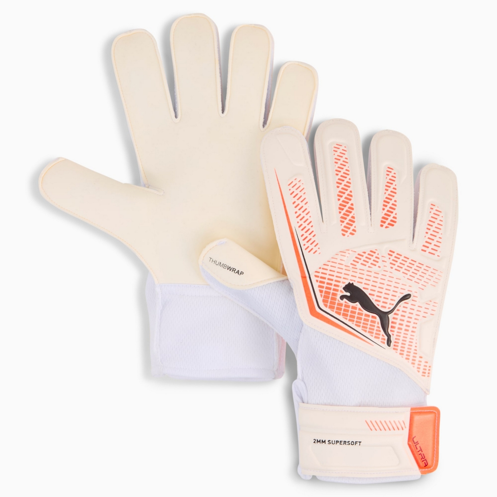 Rkawice bramkarskie unisex Puma ULTRA PLAY RC beowe 04195206