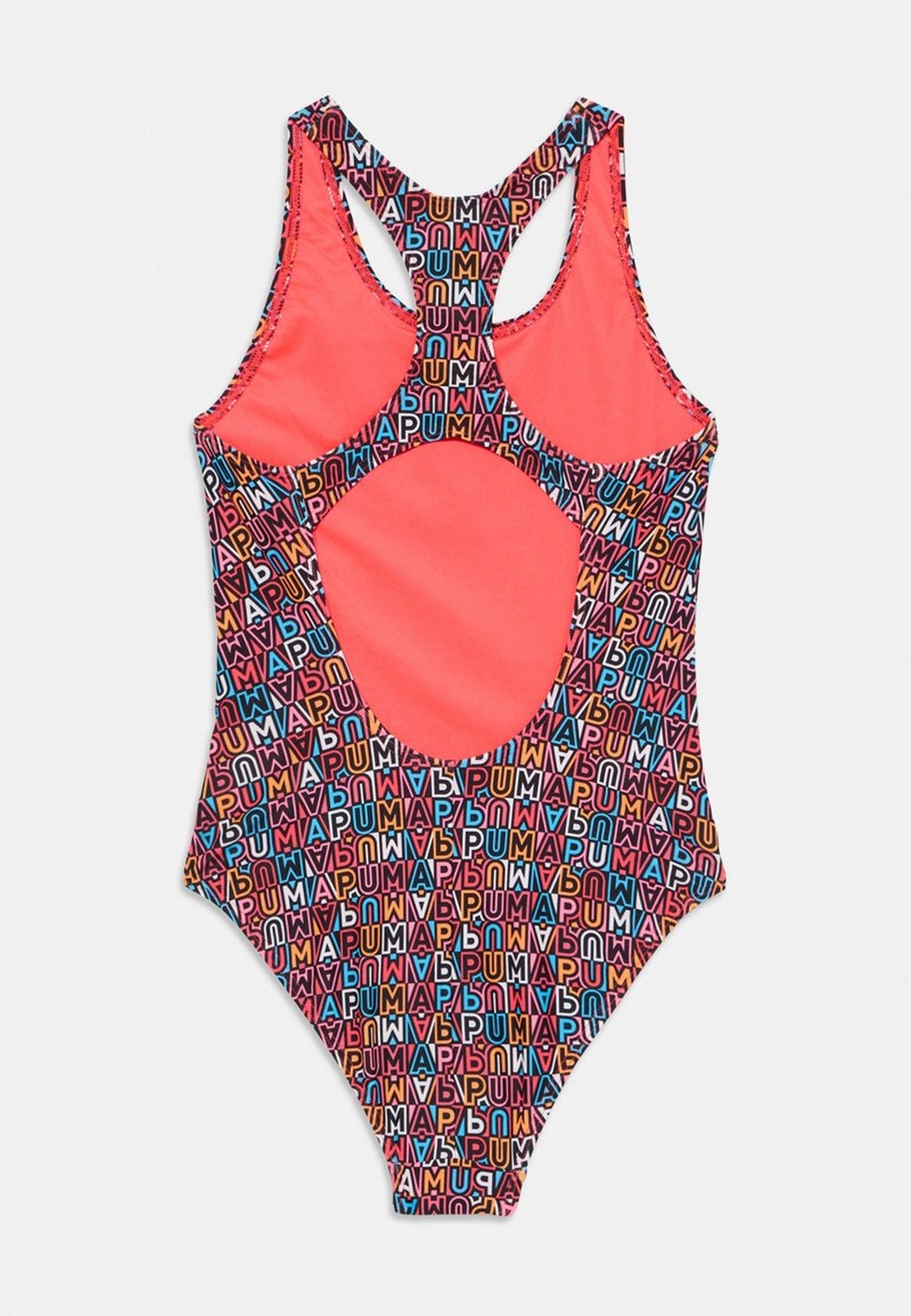 Kostium kpielowy dziewczcy Puma SWIM PRINTED wielokolorowy 94706302