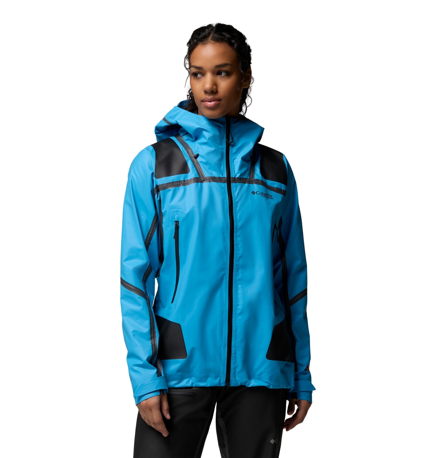 Kurtka wodoodporna damska Columbia WHISTLER PEAK SHELL niebieska 2154831491
