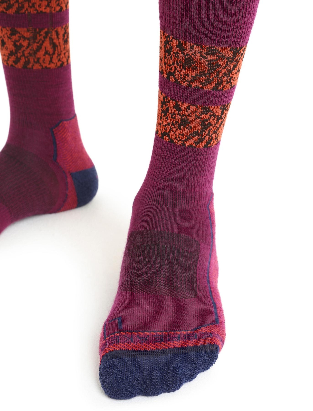 Skarpety trekkingowe męskie Icebreaker HIKE+ LIGHT CREW wielokolorowe IB0A56GM772