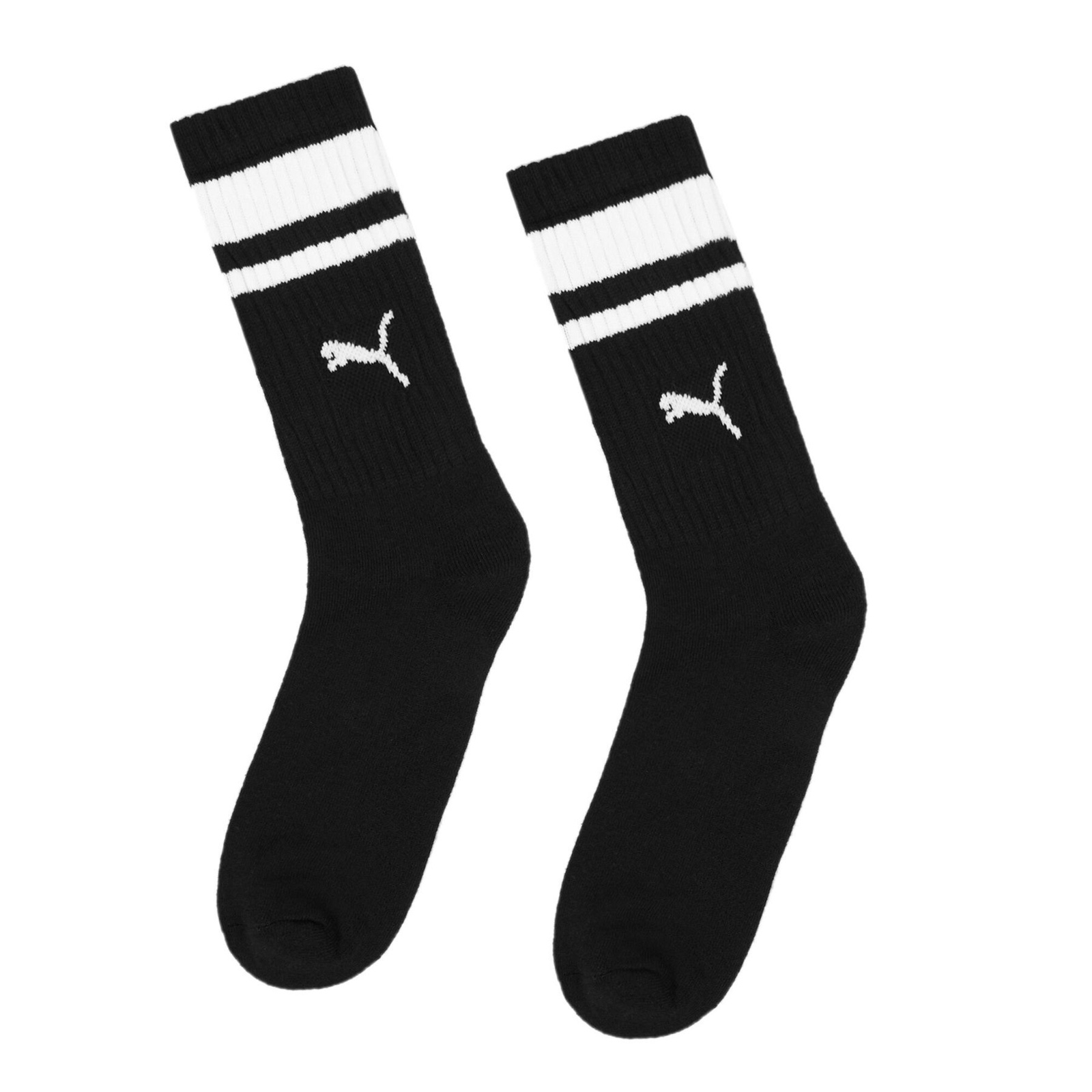 Skarpety unisex Puma CREW HERITAGE 2-PACK czarne 90794401