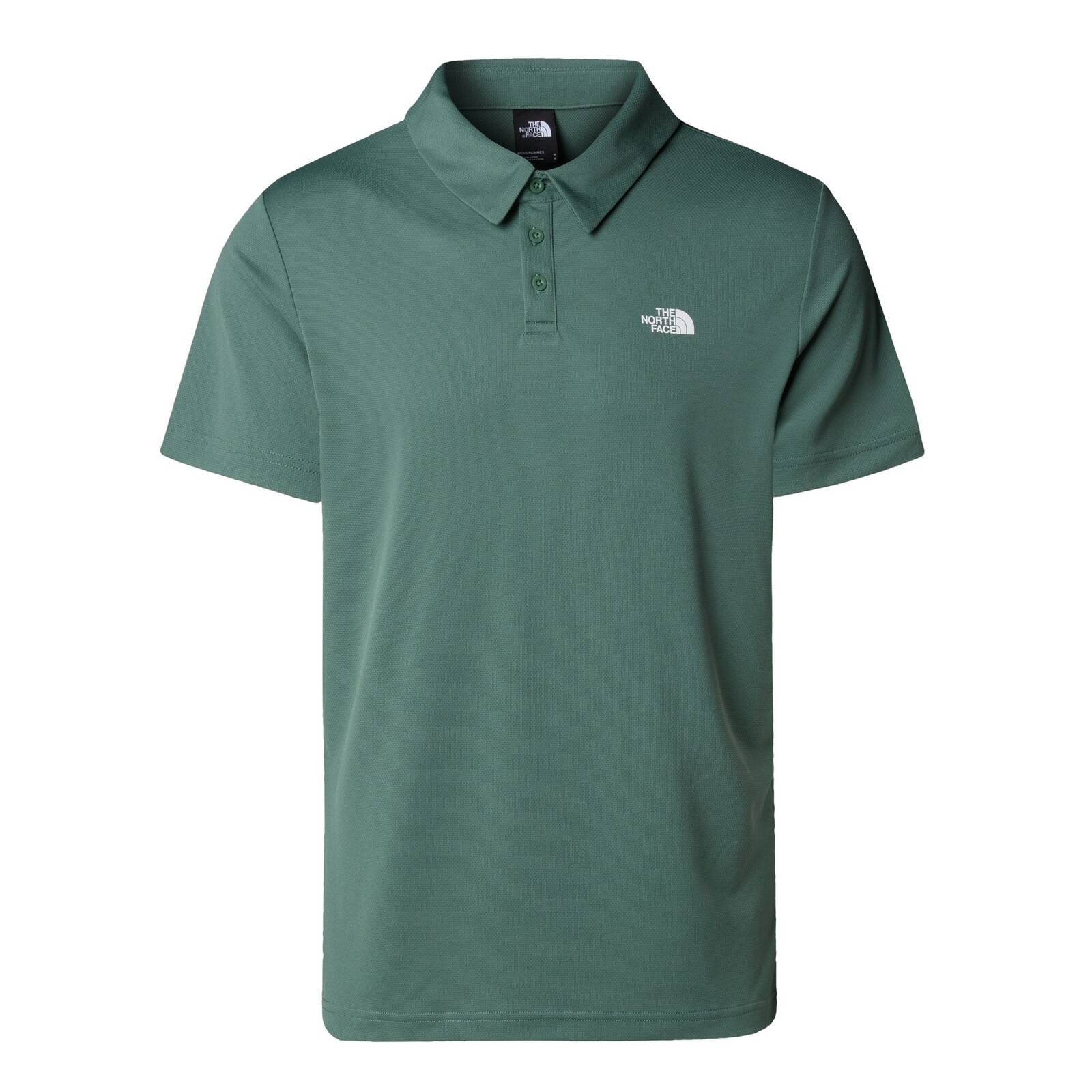 Koszulka polo męska The North Face TANKEN zielona NF0A2WAZHCH