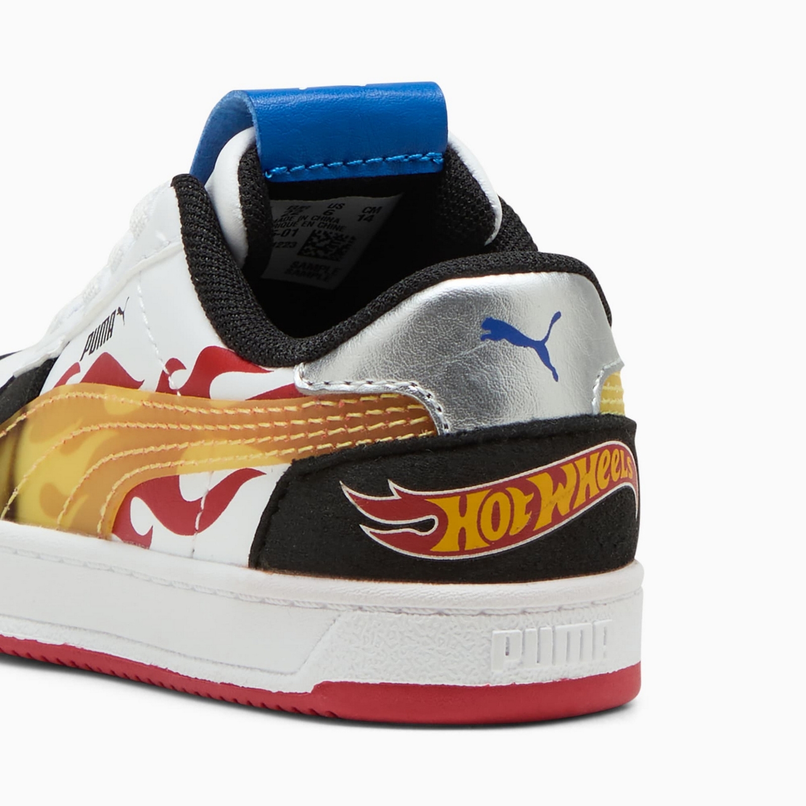 Buty sportowe dzieci�ce Puma CAVEN 2.0 HOT WHEELS AC+ INF bia�e 40140601