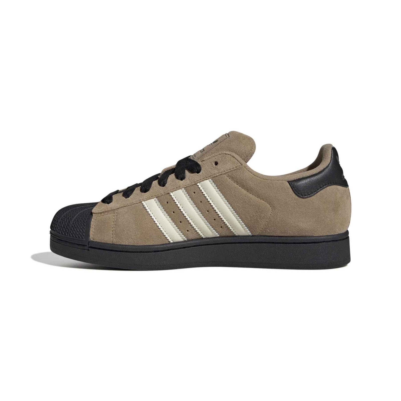 Buty sportowe m�skie adidas SUPERSTAR II br�zowe JQ3221