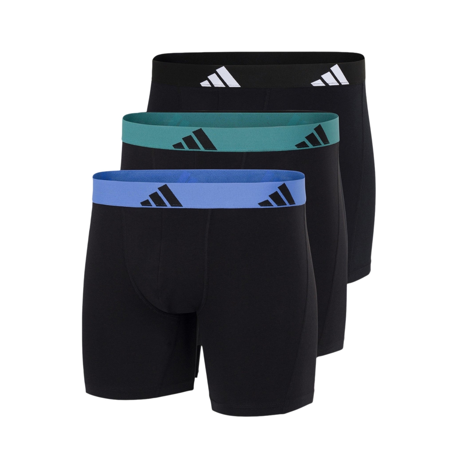 Bokserki m�skie adidas ACTIVE FLEX 3-PACK czarne 4AM002-907