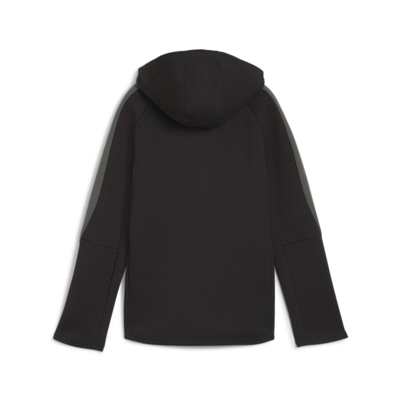 Bluza z kapturem chopica Puma EVOSTRIPE FULL-ZIP DK czarna 67919601