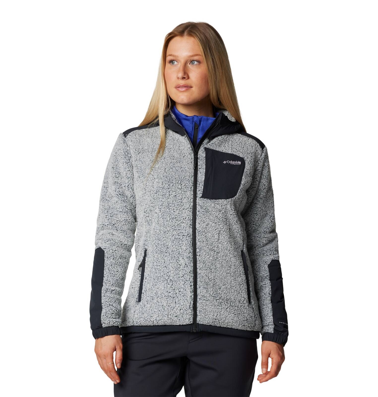 Polar damski Columbia ARCTIC CREST szary 2089034100