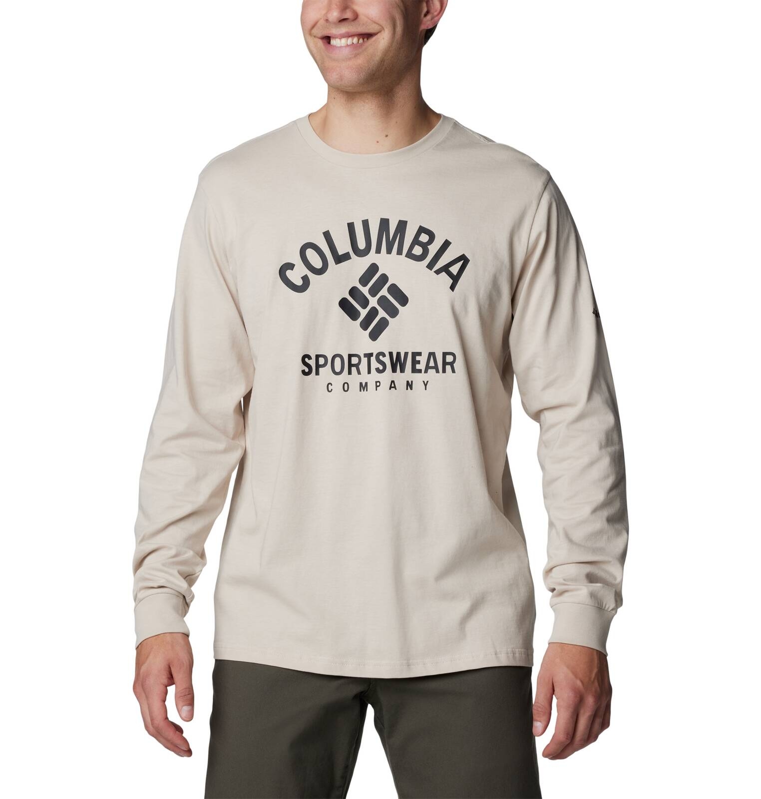 Longsleeve mski Columbia ROCKAWAY RIVER beowy 2022191278