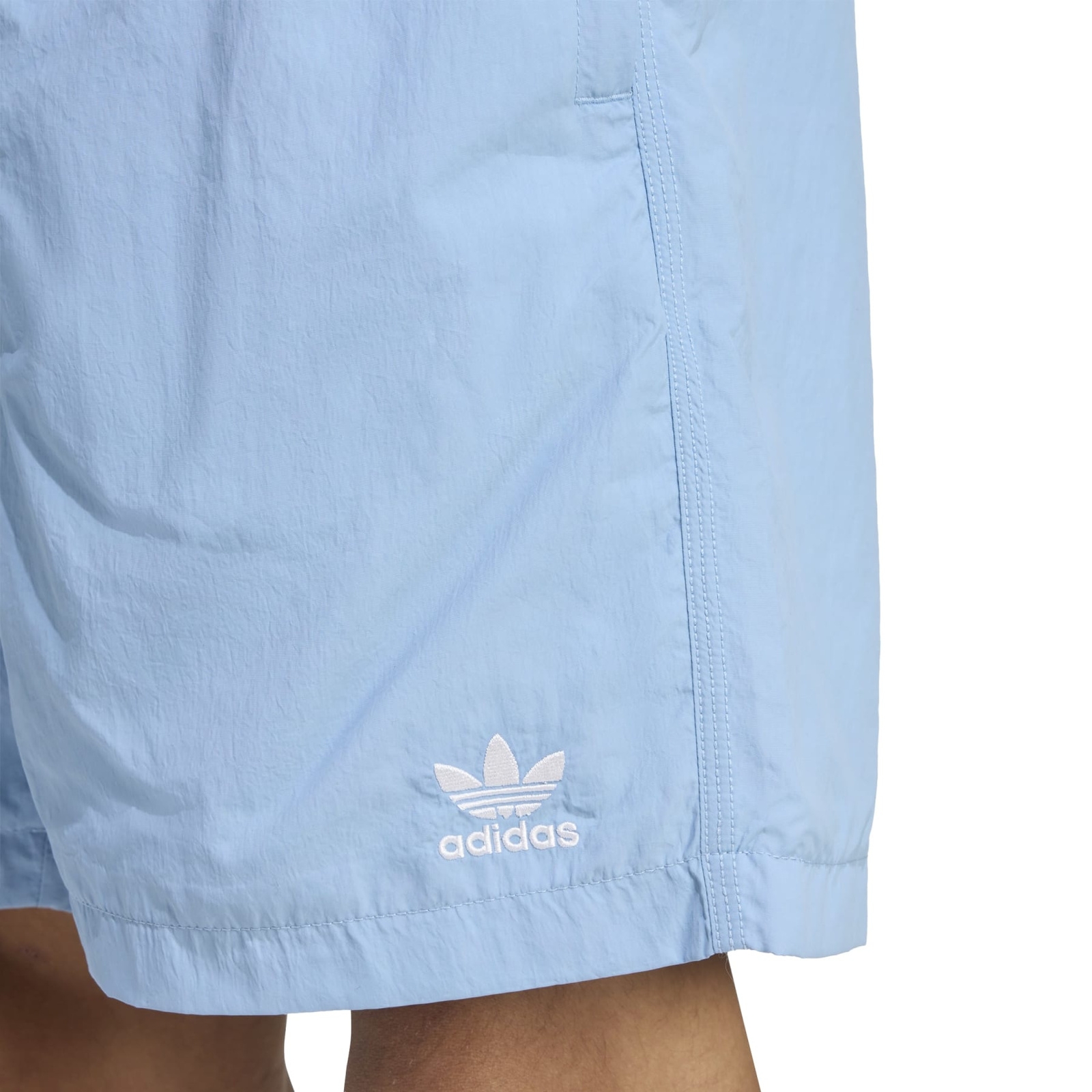 Spodenki mskie adidas TREFOIL ESSENTIALS niebieskie JZ3603